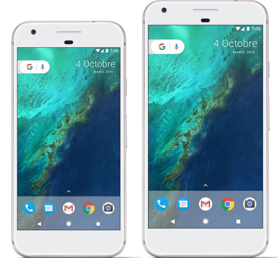 Google Pixel und Pixel XL Android Smartphones