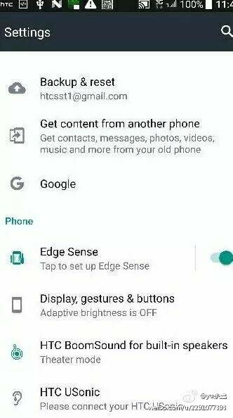 HTC Sense Touch