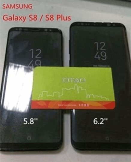 Samsung Galaxy S8 und Samsung Galaxy S8+ Android Smartphones