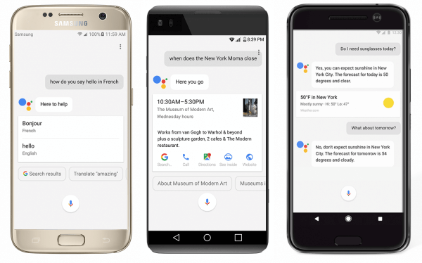 Google Assistant bekommt weitere Stimmen