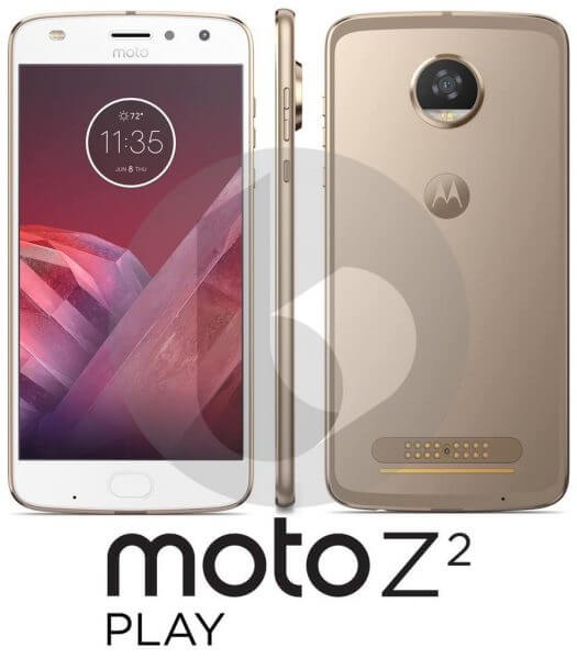 Motorola Moto Z2 Play mit 3.000 mAh Akku ausgestattet