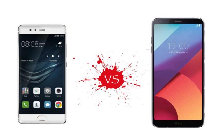 LG G6 vs. Huawei P10 Speed-Test