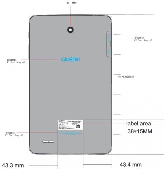 Alcatel Pixi 5 Android Tablet