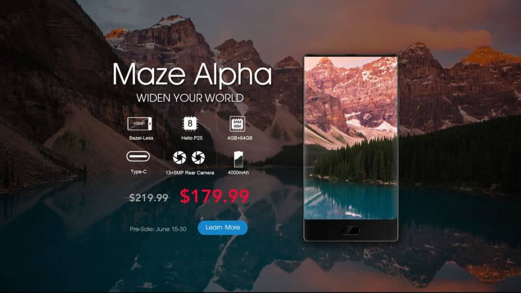 Maze Alpha Android Smartphone