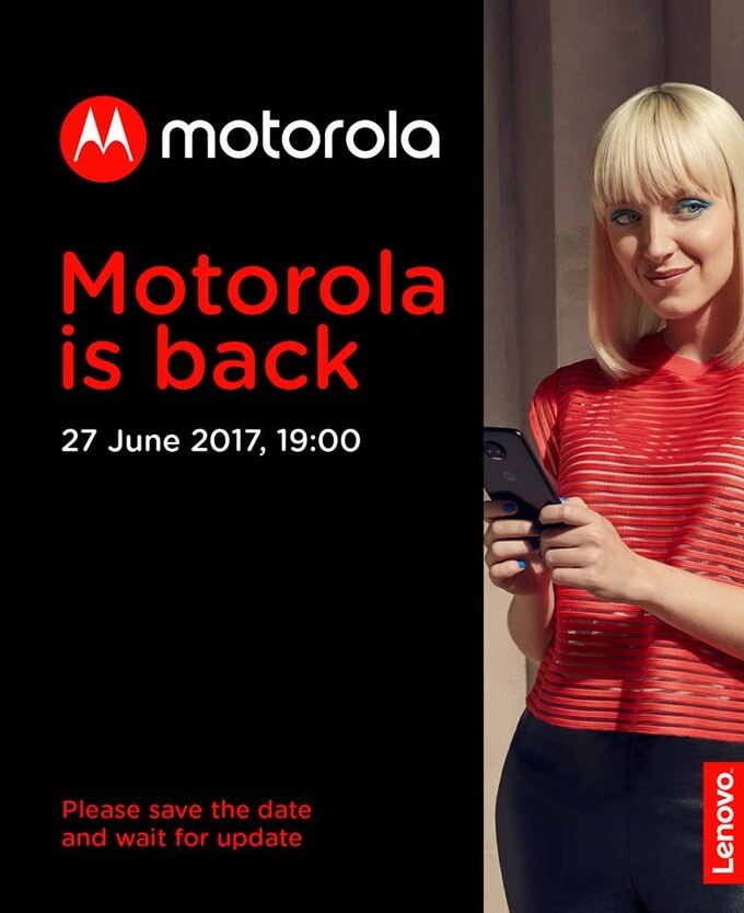 Motorola is back: Großes Release-Event am 27. Juni geplant