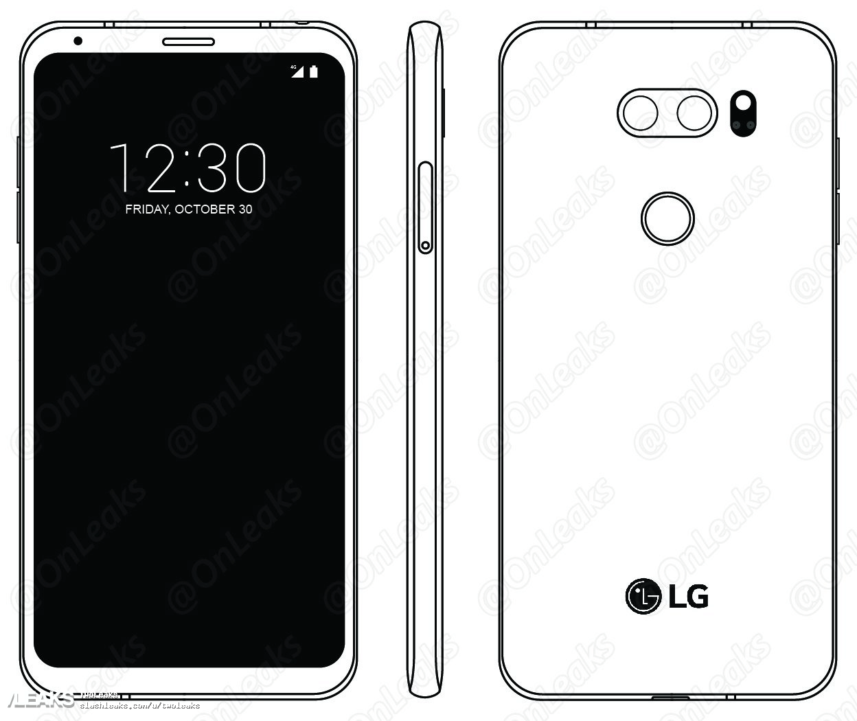 LG V30 Android Smartphone