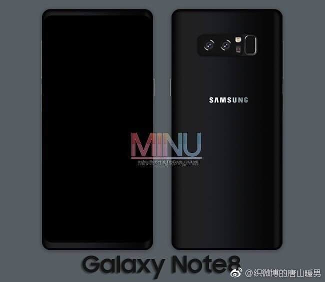 Samsung Galaxy Note 8 Android Smartphone