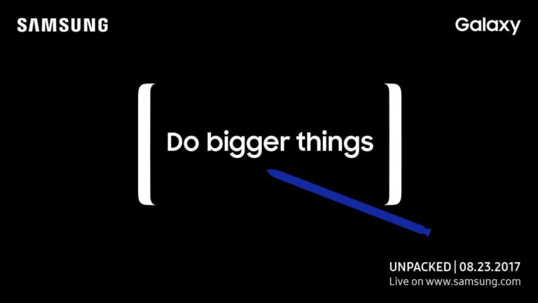 Samsung Galaxy Note 8 UNPACKED-Event am 23. August offiziell bestätigt