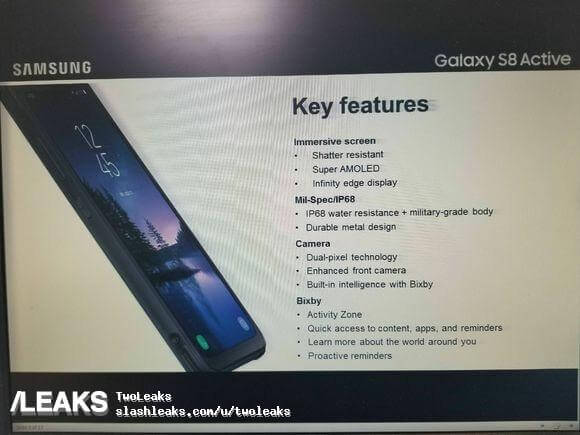Sony Galaxy S8 Active Android Smartphone