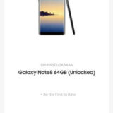 Samsung Galaxy Note 8 Android Smartphone