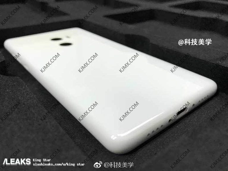 Xiaomi Mi Mix 2 Rückseite aufgetaucht