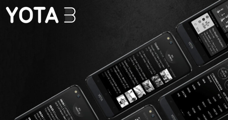 YotaPhone Yota 3 Android Smartphone