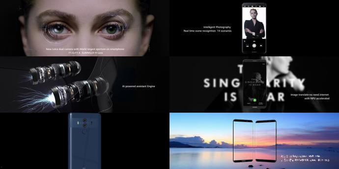 Huawei Mate 10 und Mate 10 Pro Android Smartphones