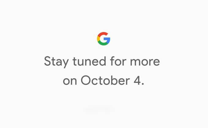 Google Pixel 2 und Pixel XL2 Release am 4. Oktober offiziell bestätigt