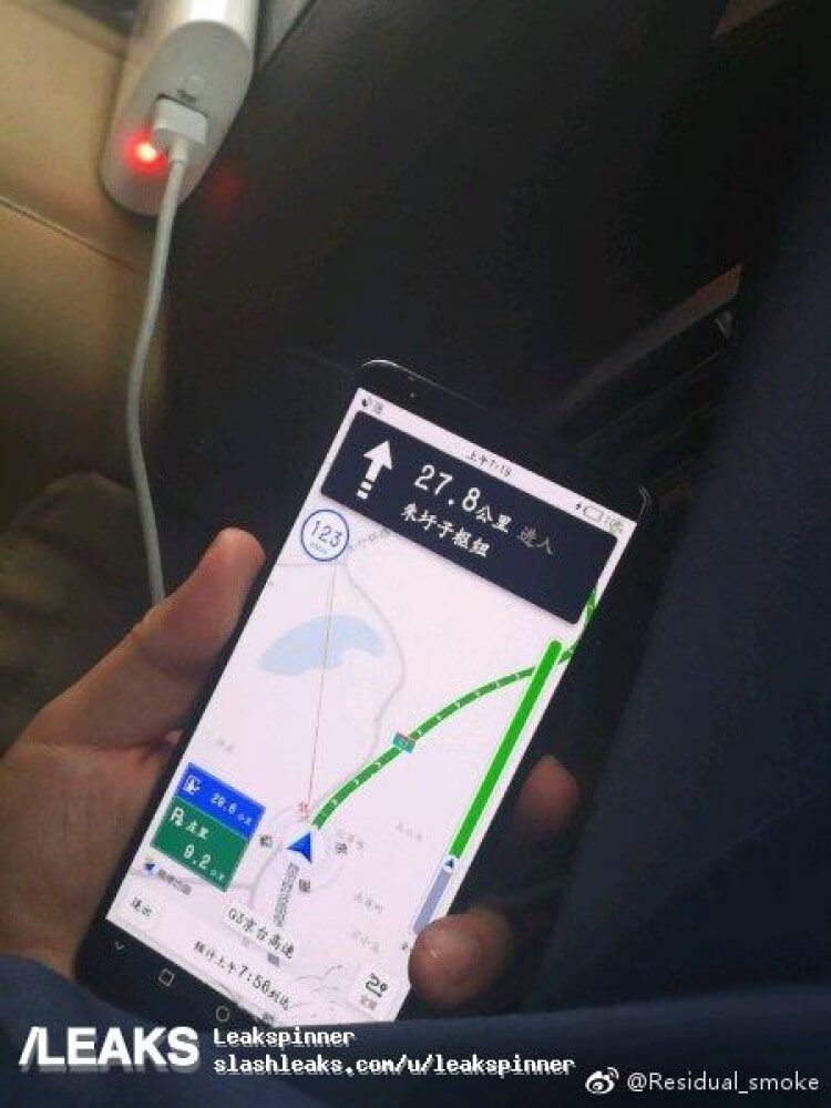 Huawei Mate 10 Pro in freier Wildbahn aufgetaucht