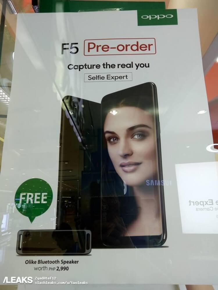 Oppo F5 Android Smartphone