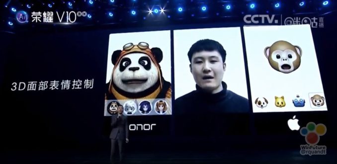 Huawei: Bessere Gesichtserkennung als Apple und eigene Animojis