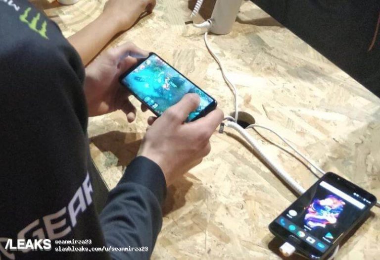 OnePlus 5T in freier Wildbahn aufgetaucht