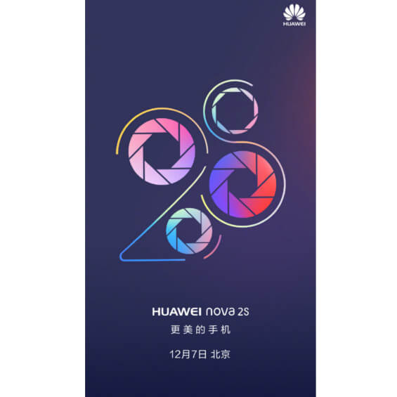 Huawei Nova 2S offiziell angekündigt