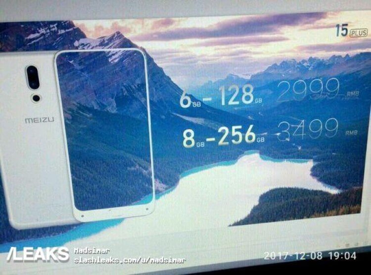Meizu 15 Plus Android Smartphone