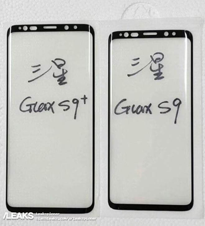 Samsung Galaxy S9 und Galaxy S9+ Displayschutz zeigt sich erneut