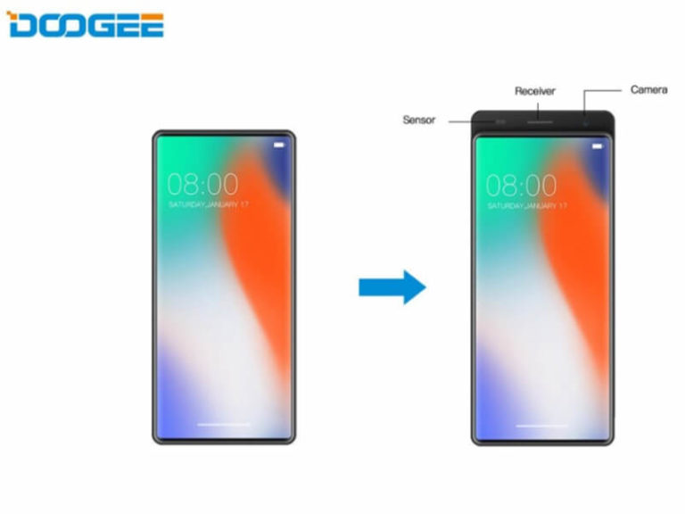 Doogee zeigt randloses Slider-Smartphone-Konzept