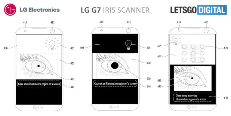 LG G7 soll mit Iris-Scanner erscheinen