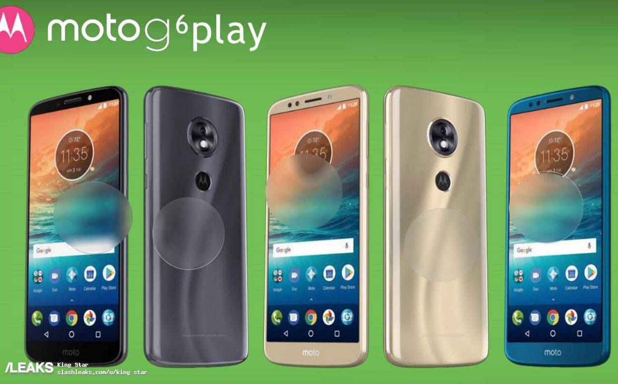 Motorola Moto G6 Play Android Smartphone