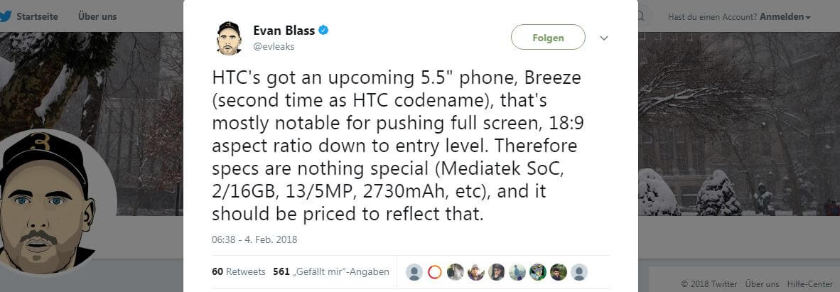 HTC Android Smartphone