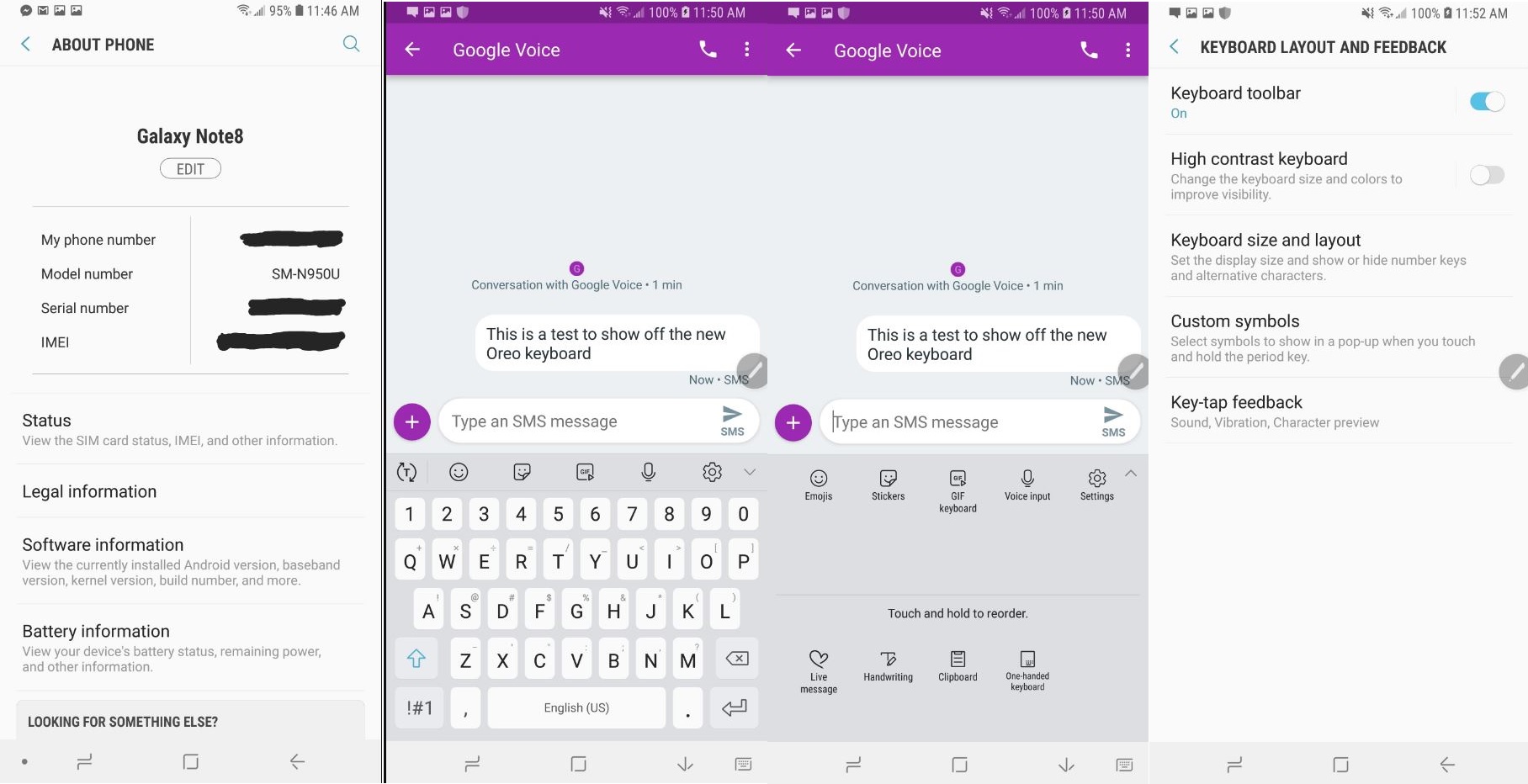 Samsung Galaxy Note 8 Android Smartphone