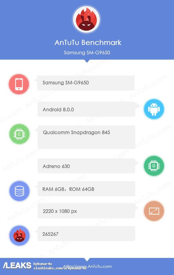 Samsung Galaxy S9+ Android Smartphone