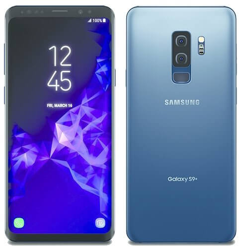 Samsung Galaxy S9+ in Coral Blue zeigt sich