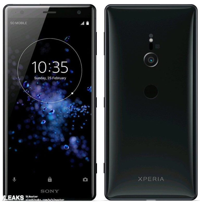 Sony Xperia XZ2: Graues Modell zeigt sich mit Wireless Charger