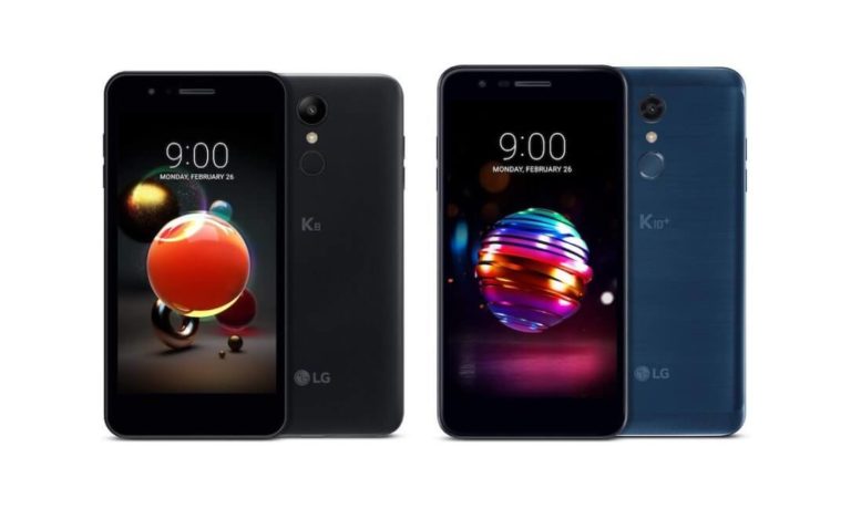 LG K8 2018 und LG K10 2018 Android Smartphone