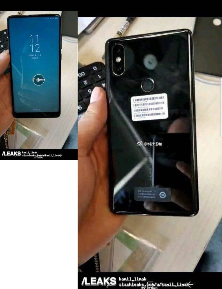 Xiaomi Mi Mix 2s Android Smartphone