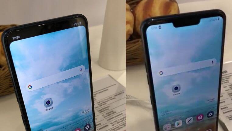 LG G7 soll mit zwei verschiedenen Displays erscheinen