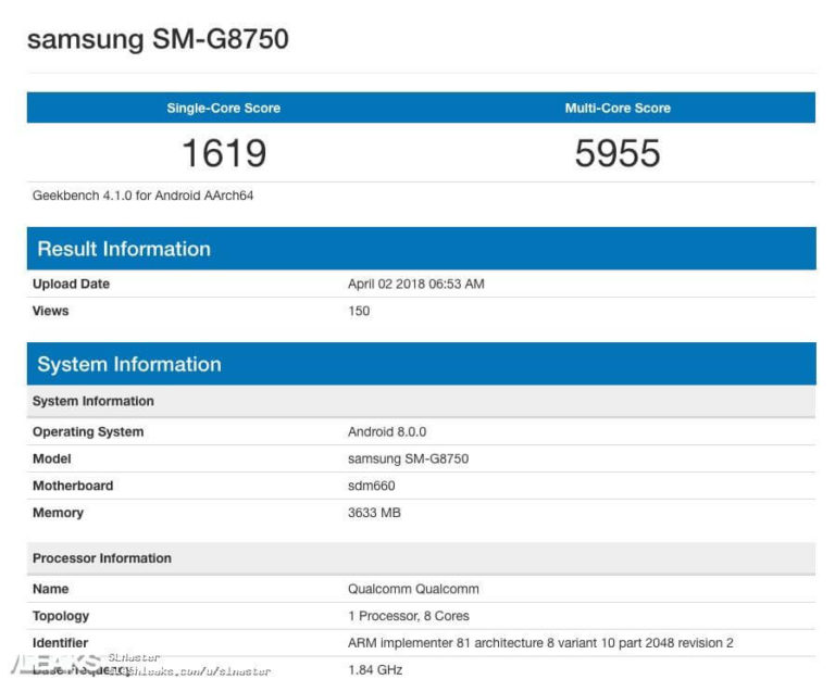 Samsung Galaxy S9 Mini im Geekbench aufgetaucht?