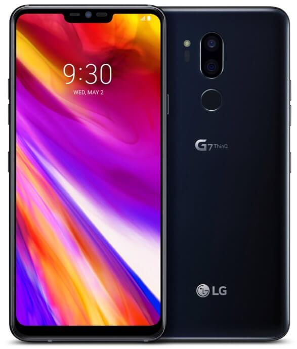 LG G7 ThinQ zeigt sich in Schwarz