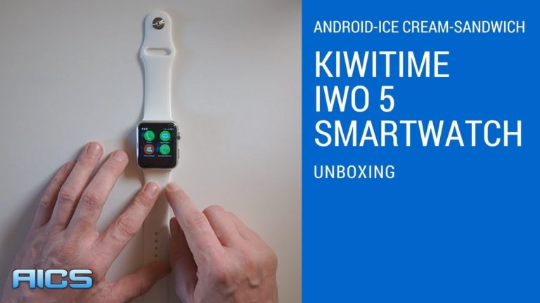 IWO 5 Smartwatch Unboxing & Hands On [Video]