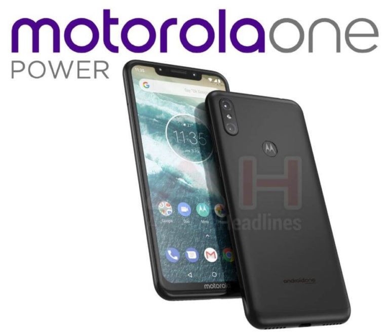 Motorola One Power: Mit „Notch“ und Android One