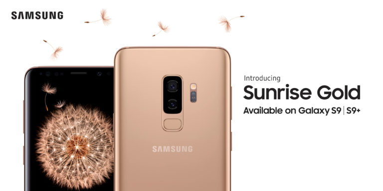 Samsung Galaxy S9 und Galaxy S9+ in Sunrise Gold Ende Juni in Deutschland erhältlich
