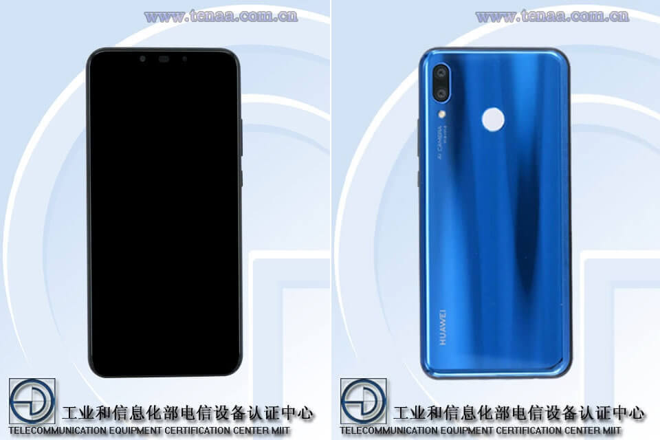 Huawei Nova 3 TENAA
