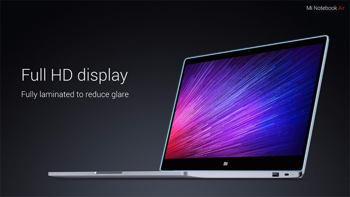 Xiaomi Mi Laptop Air 13,3" Pressebild