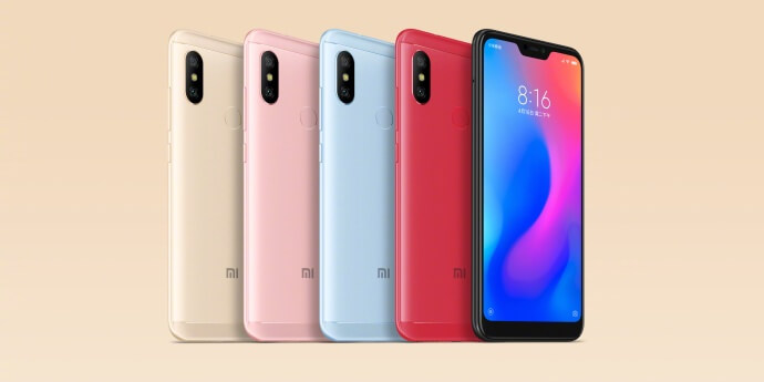 Xiaomi Redmi 6 Pro Pressebild
