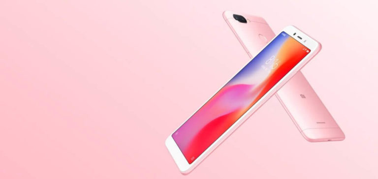 Xiaomi Redmi 6 Pressebild