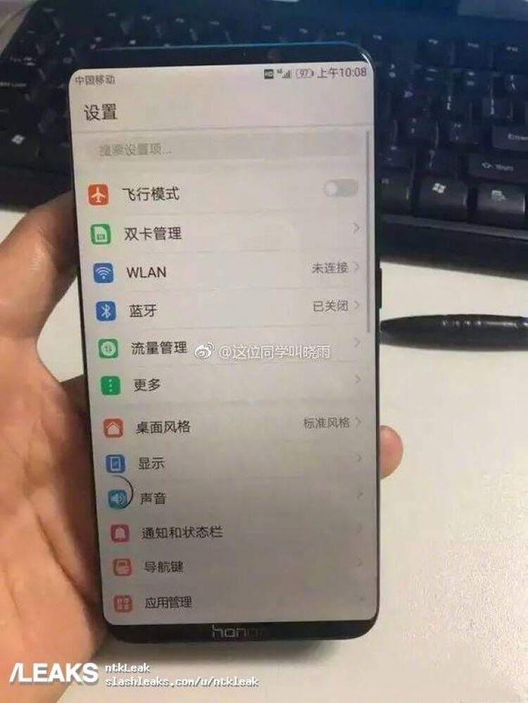 Honor Note 10 Leak