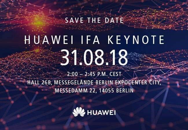 Huawei IFA 2018 Keynote