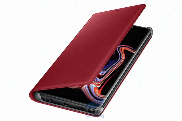 Samsung Galaxy Note 9 Leder-Cover