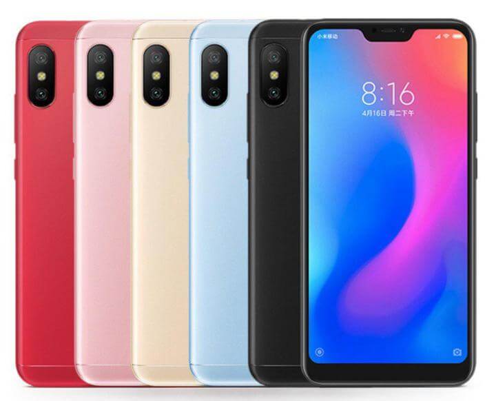 Xiaomi Mi A2 Lite Pressebild