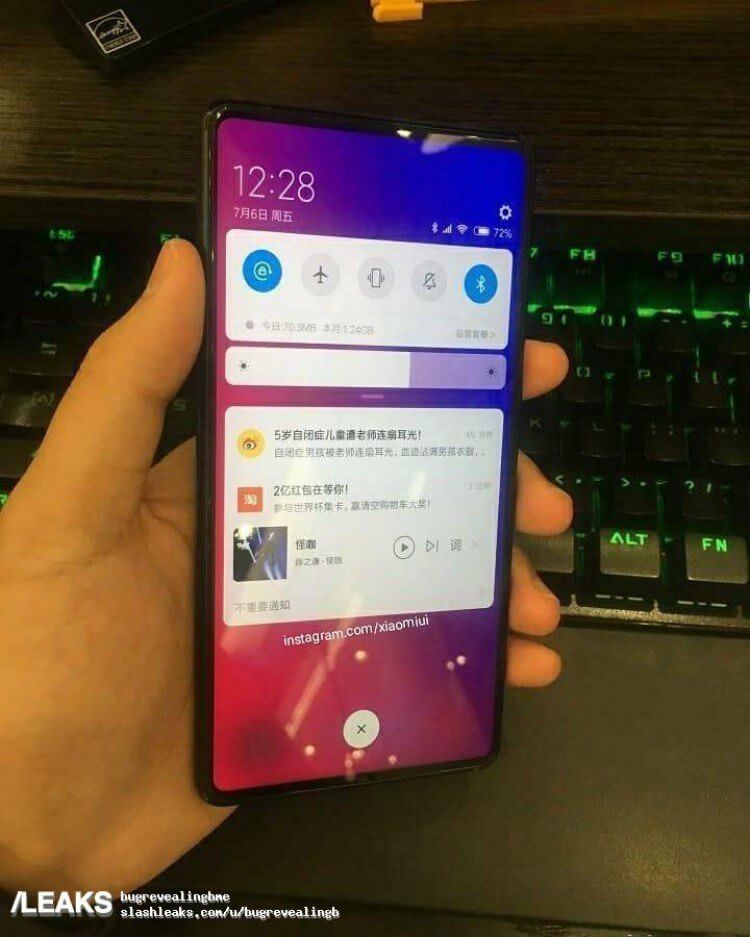 Xiaomi Mi Mix 3 Leak